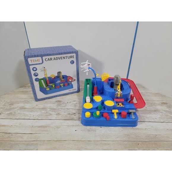 Car Adventure Interactive Obstacle Course Racing Vehicles Track Playset New - Picture 1 of 3